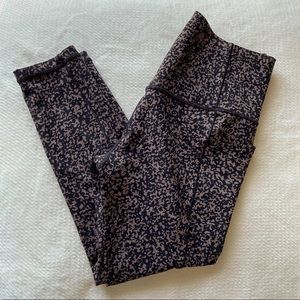 Athleta Salutation Stash Pocket Gravel Tight Leggings Size Small Petite SP